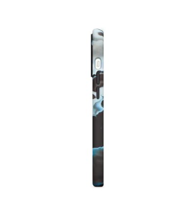iPhone 12 Pro Max Silicone – Black/White - Image 2