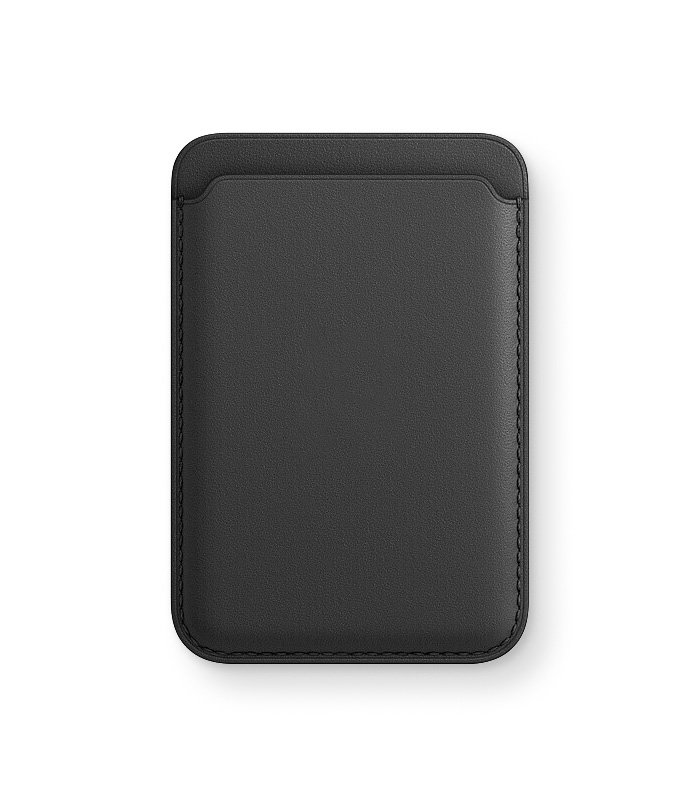 iPhone Leather Wallet Black