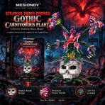 MESIONDY Stranger Things Gothic Carnivorous Plant Building Block Set ¨C 1234PCS Skull Flower Collector Model - Image 2