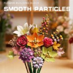 Mesiondy Eternity Flowers Bouquet Building Kit – 813 PCS DIY Artificial Floral Arrangement | Premium Brick System | Gift-Ready Box - Image 5