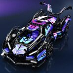 Mesiondy Cyberpunk V12 Hypercar Building Kit – 1039 PCS Premium Brick System | Italian Supercar Technic Model | Scissor Door & Active Wing Detail - Image 5