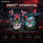 MESIONDY Stranger Things Gothic Carnivorous Plant Building Block Set ¨C 1234PCS Skull Flower Collector Model - Image 3