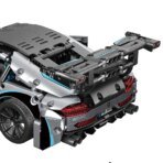 Mesiondy Silver Arrow GT Black Series Building Kit – 1466 PCS Premium Brick System | 1:14 Scale German Supercar | AMG Racing Livery - Image 9