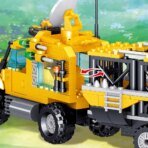 Mesiondy Jurassic World Prehistoric Apex Predator Expedition Building Set – 546 PCS Premium Brick System | Dino Transport Truck, Watchtower & Dinosaur Figures - Image 6
