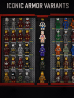 Mesiondy Iron Man Collector Book Building Set ¨C 2,009 PCS with 55 Minifigures Superhero ¨C 18.1 Inch Display - Image 6