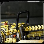 Mesiondy Motorized Chainsaw Building Set – 1,096 PCS Mechanical Saw with Rotating Chain & LED Light – 19.7 Inch Display Model for Collectors - Image 11