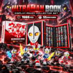 MESIONDY Ultraman Book Building Block Set ¨C 1666PCS Collector Display with 55 Ultraman Minifigures & Weapon Accessories - Image 8