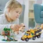 Mesiondy Jurassic World Prehistoric Apex Predator Expedition Building Set – 546 PCS Premium Brick System | Dino Transport Truck, Watchtower & Dinosaur Figures - Image 2