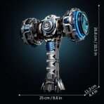 Mesiondy Motorized Mechanical Hammer – 1,149 PCS Power Function Building Set with Rotating & Light-Up Effect | Battery Powered Display Model for Adults - Image 9
