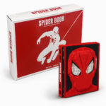 MESIONDY Spider-Man Book Building Block Set ¨C 1888PCS Collector Display with 55 Minifigures & Light-Up Interior