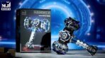 Mesiondy Motorized Mechanical Hammer – 1,149 PCS Power Function Building Set with Rotating & Light-Up Effect | Battery Powered Display Model for Adults - Image 13