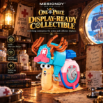 MESIONDY One Piece Chopper Den Den Mushi Building Block Set ¨C 802PCS Anime Collectible Model with Rotating Shell & Movable Hat - Image 7
