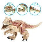 Mesiondy Jurassic World Prehistoric Apex Predator Expedition Building Set – 546 PCS Premium Brick System | Dino Transport Truck, Watchtower & Dinosaur Figures - Image 4