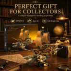 Mesiondy Steampunk Vintage Whale Ship Building Set ¨C 1,979 PCS Collector Display Model with Warm Lighting ¨C 21.7 Inch Centerpiece - Image 2