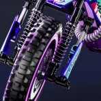 Mesiondy Off-Road Motocross Bike Building Kit – 476 PCS Premium Brick System | Dirt Bike Technic Model | Racing Decal Detail - Image 8