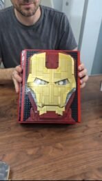 Mesiondy Iron Man Collector Book Building Set ¨C 2,009 PCS with 55 Minifigures Superhero ¨C 18.1 Inch Display - Image 8